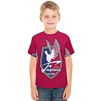 Amazon.co.jp: ファジアーノ岡山FC Tシャツ 児童 半袖 上着 日常